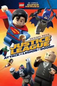 постер Лего Супергерои DC – Лига Справедливости: Атака Легиона Гибели