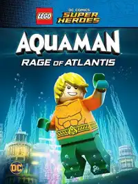 постер LEGO Супергерои DC: Аквамен - Ярость Атлантиды
