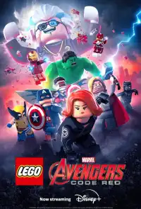 постер Lego-Мстители: Красный код